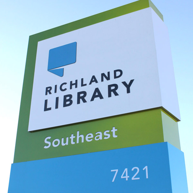 Richland Library Brand